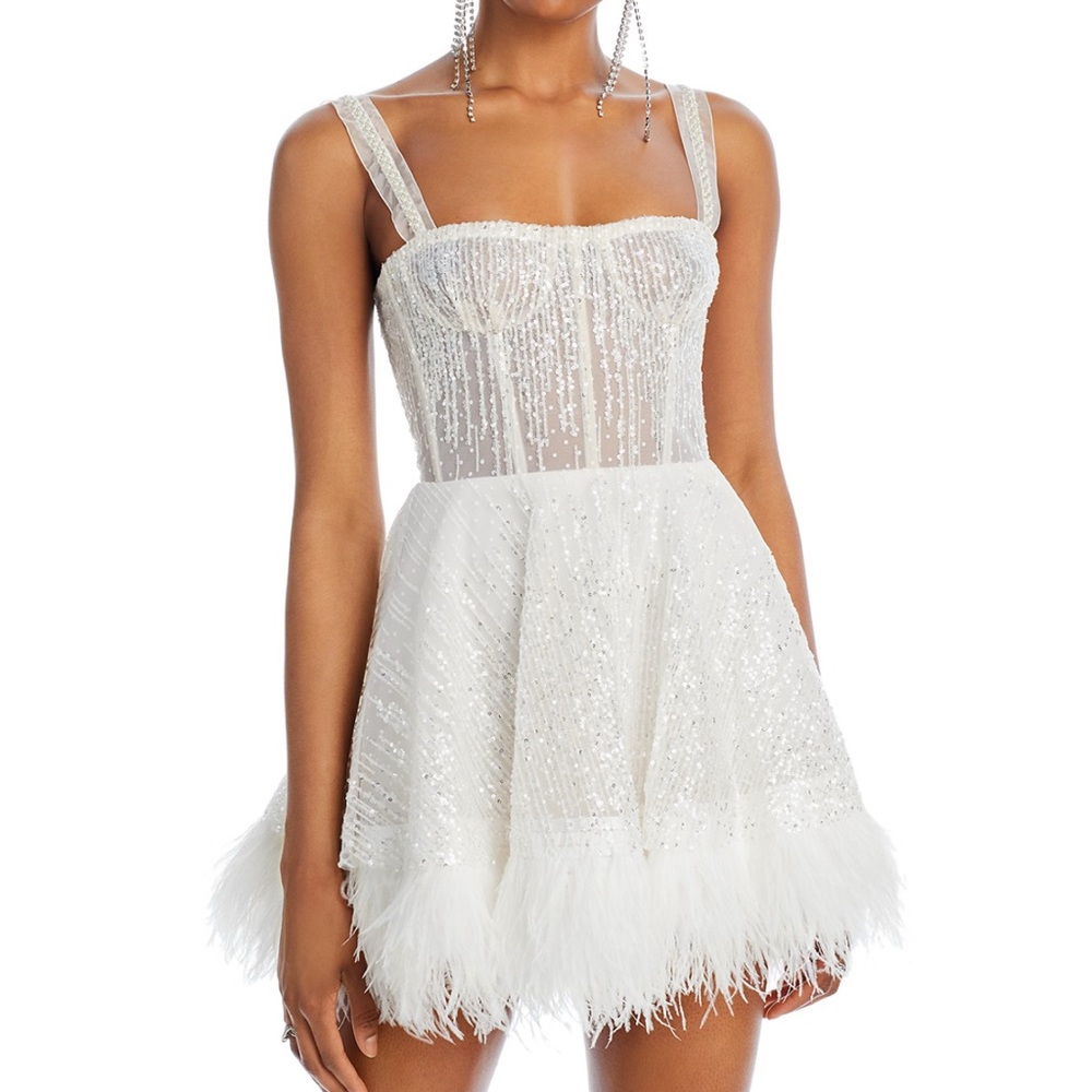 Bronx and Banco Mademoiselle Sequin Mini Dress